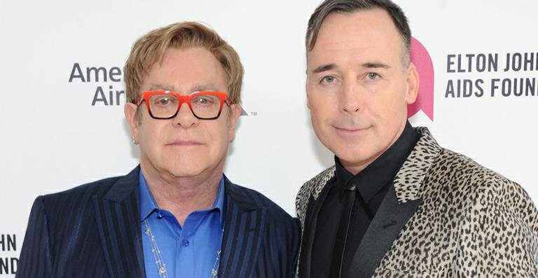 Elton John e David Furnish - Getty Images