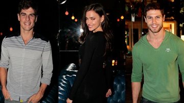 Evandro Soldati, Irina Shayk e Jonas Sulzbach - Paduardo /AgNews