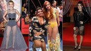 Veja exemplos de vestidos transparentes como o da Ex-BBB Aline - Fotomontagem