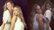 Gisele Bündchen faz 'Beijinho no Ombro' com Valesca - Reprodução / Instagram