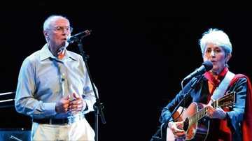 Eduardo Suplicy faz participação em show da cantora americana Joan Baez - Manuela Scarpa/Photo Rio News