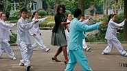 Durante viagem a China, Michelle Obama deu um show de habilidade e simpatia - Petar Kujundzic/Reuters