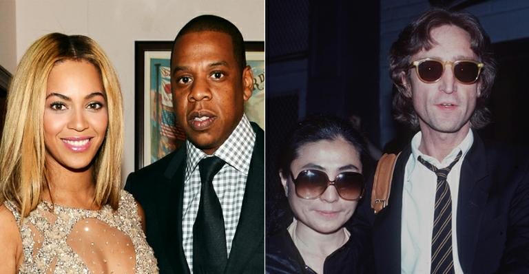 Jay-Z e mais famosos com sobrenome das mulheres - Foto-montagem