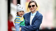 Miranda Kerr passeia com o filho em Nova York - AKM-GSI/Splash