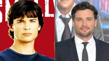 Clark Kent de ‘Smallville’ aparece com cabelo grisalho - Foto-montagem