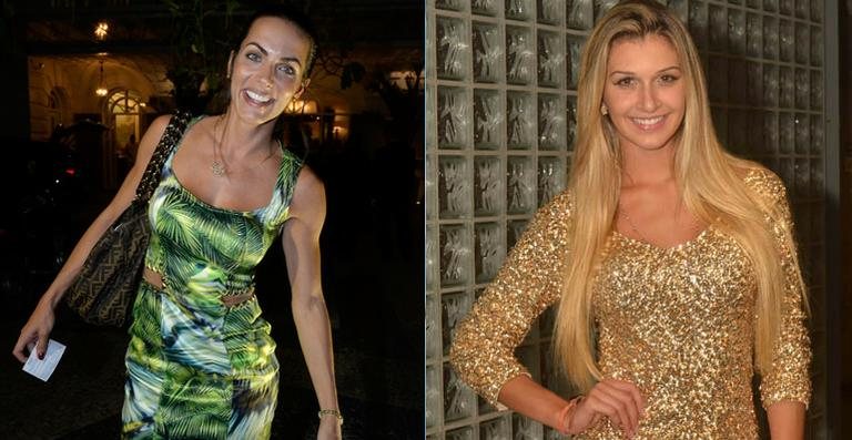 Carla Prata, ex-dançarina do Faustão, critica Tatiele - Foto-montagem