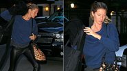 Após folga no Brasil, Gisele aparece mais bronzeada em Nova York - AKM-GSI/Splash