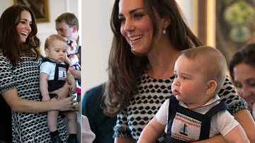 Kate Middleton e príncipe George - Getty Images