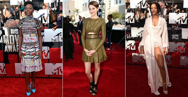 Lupita Nyong'o, Shailene Woodley e Rihanna - Getty Images