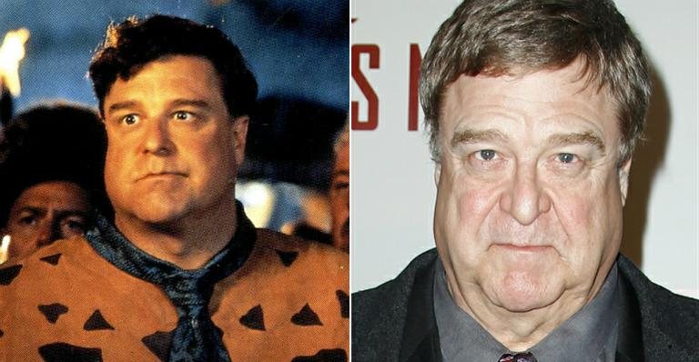 John Goodman interpretou Fred Flinstone - Reprodução e Getty Images