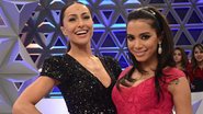 Sabrina Sato e Anitta na estreia do 'Programa da Sabrina' - Antônio Chahestian/Record