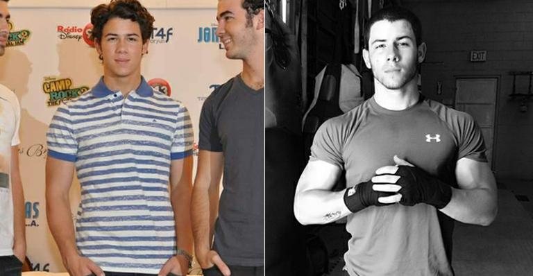 Nick Jonas ganha músculos para viver lutador de MMA - Foto-montagem