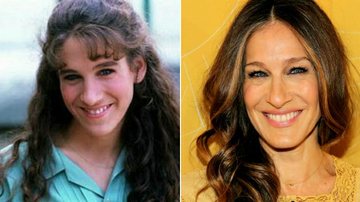 Sarah Jessica Parker interpretou a personagem Rusty, mas é mais conhecida por viver Carrie Bradsha w na série e filme Sex And The City - Reprodução e Getty Images