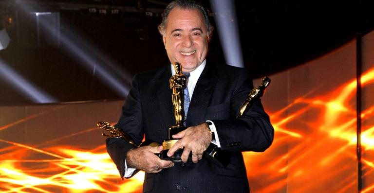 Tony Ramos no Troféu Imprensa - Lourival Ribeiro / SBT