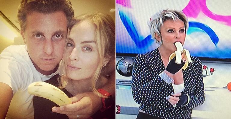 Ana Maria Braga, Luciano Huck e outros famosos postam fotos com banana em apoio a Daniel Alves - Reprodução