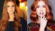 Marina Ruy Barbosa antes e depois da transformação - Ag. News e André Schiliró / Reprodução / Instagram