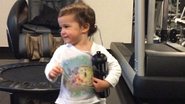 Dança gatinha: Rodrigo Faro publica vídeo da filha dançando a 'música da Lelê' - Instagram/Reprodução