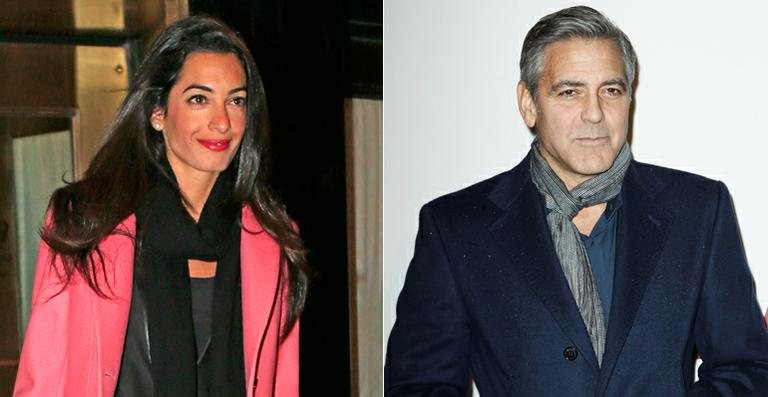 Amal Alamuddin e George Clooney - AKM-GSI/ Getty Images