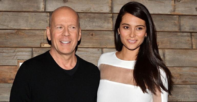 Bruce Willis e a mulher, Emma Heming-Willis - Getty Images