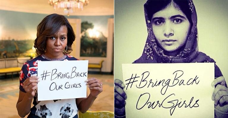 Michelle Obama mostra apoio para a nova campanha de Malala - Reprodução / Instagram