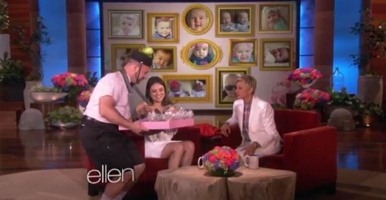 Mila Kunis é entrevistada por Ellen DeGeneres - Reprodução/YouTube