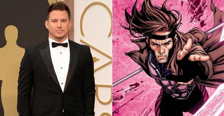 Channing Tatum é confirmado como Gambit nos próximos filmes de 'X-Men' - Getty Images e Divulgação