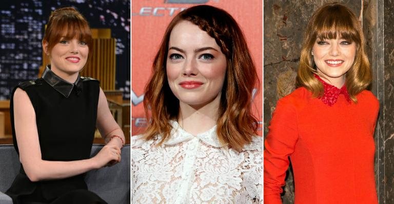 Gola Peter Pan: inspire-se em Emma Stone e aprenda a usar - Foto-montagem/Getty Images