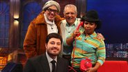 Elenco do 'The Noite' faz homenagem a personagens históricos do 'A Praça é Nossa' - Roberto Nemanis/SBT