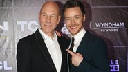 Patrick Stewart e James McAvoy no Brasil - Manuela Scarpa / Foto Rio News