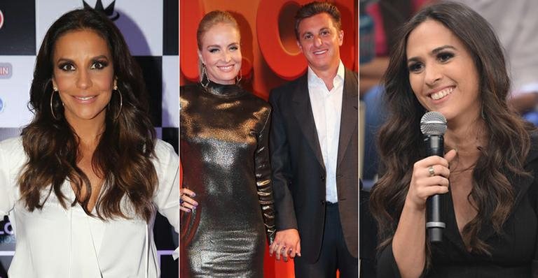 Ivete Sangalo, Angélica, Luciano Huck e Tatá Werneck - Manuela Scarpa / Foto Rio News e TV Globo