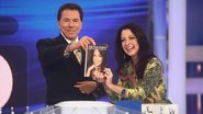 Ana Paula Padrão e Silvio Santos - SBT / Divulgação