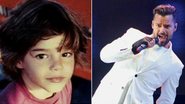 Ricky Martin mostra foto de quando tinha 4 anos - Foto-montagem