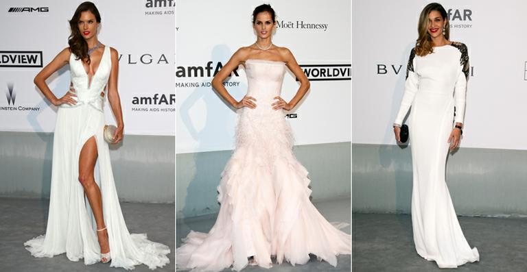 Brasileiras no baile da amfAR em Cannes - Getty Images