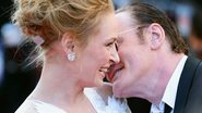 Uma Thurman e Quentin Tarantino juntos no Festival de Cannes - Getty Images