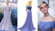 Elle Fanning usa vestido de princesa em pré-estreia - Foto-montagem/ Getty Images