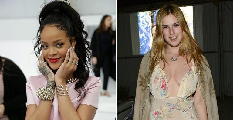 Com apoio de Rihanna, filha de Demi Moore faz topless na rua contra o Instagram - Getty Images