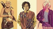 Personagens de Game of Thrones nos anos 80 - Mike Wrobel. / moshi-kun.tumblr.com