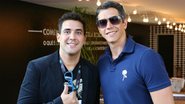 André Marques e Márcio Garcia participam de evento esportivo em São Paulo - Renato Frasnelli / Divulgação