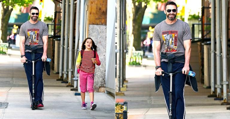 Hugh Jackman e a filha Ava - AKM-GSI