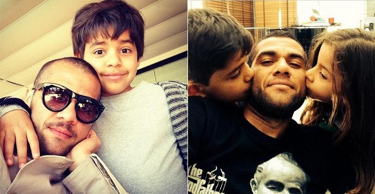 Daniel Alves é pai de Daniel e Victoria - Reprodução/ Instagram