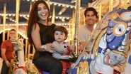 Juliana Paes com Pedro e Carlos Eduardo - Arquivo CARAS