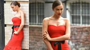 Irina Shayk, namorada de Cristiano Ronaldo, usa truque no vestido - Grosby Group