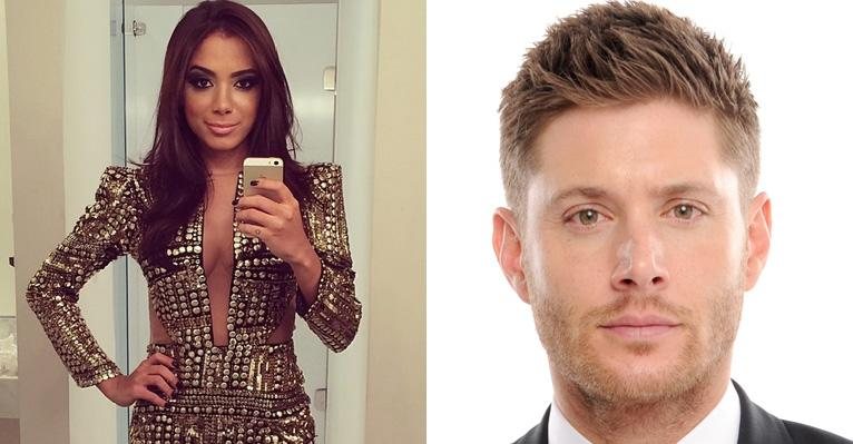 Anitta e Jensen Ackles - Reprodução/ Instagram/Getty Images