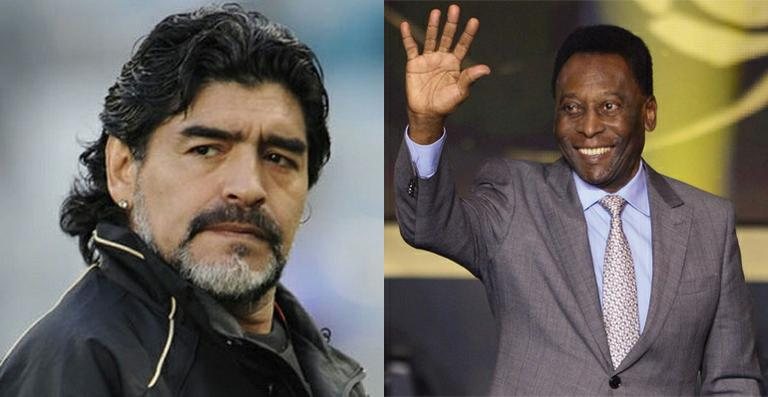 Maradona X Pelé - Arquivo/ Reuters