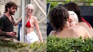 Miley Cyrus beija rapaz durante dia de folga na piscina - Grosby Group