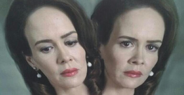 Sarah Paulson interpretará gêmeas unidas em nova temporada de American Horror Story - Twitter/Reprodução