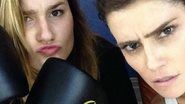 Deborah Secco treina muay thai com Sasha - Reprodução/ Instagram