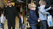 Ricky Martin leva os filhos para viagem na Austrália - AKM-GSI/Splash