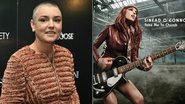 Sinead O Connor antes e depois de sua transformação de visual - Getty Images e Reprodução