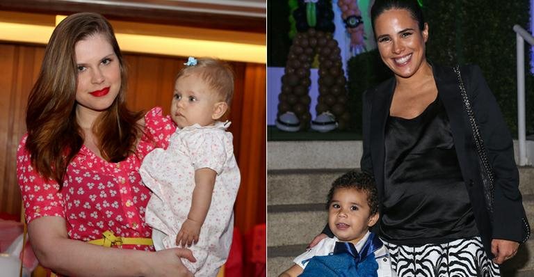 Carolinie Figueiredo dá parabéns à Wanessa por parto natural do segundo filho - Foto-montagem